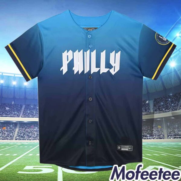 Phillies Boys City Connect Blank Baseball 2024 Jersey