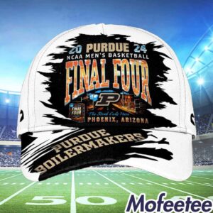 Purdue 2024 Men's Basketball Final Four The Road Ends Here Phoenix Hat 1