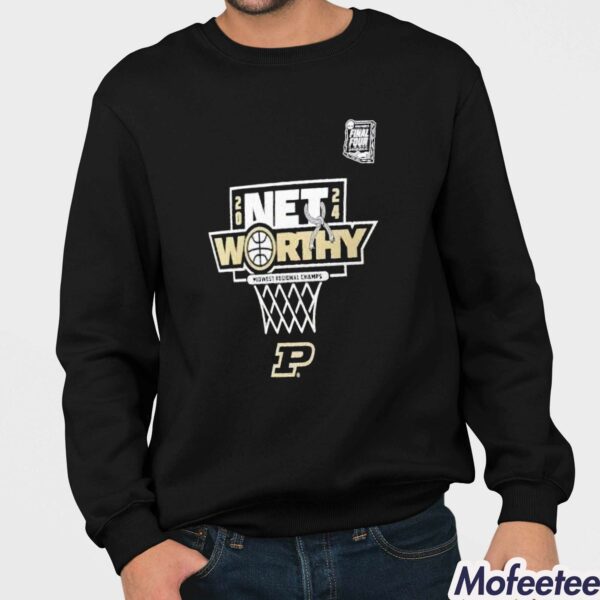 Purdue 2024 Net Worthy Men’s Basketball Final Four Champions Shirt
