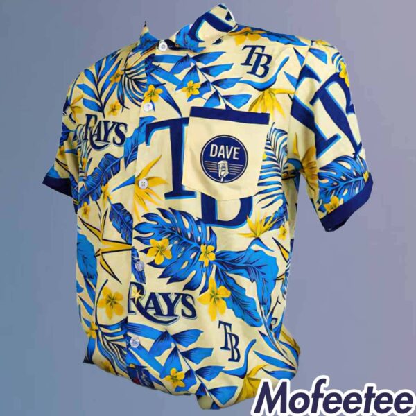 Rays Dave Wills Tropical Hawaiian Shirt Giveaway