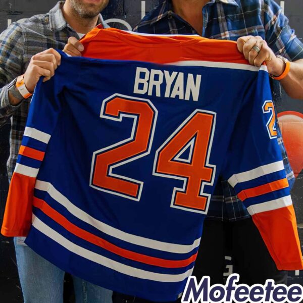 Rogers Place Luke Bryan 24 Jersey