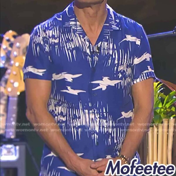 Ryan Seacrest American Idol 2024 Hawaiian Shirt
