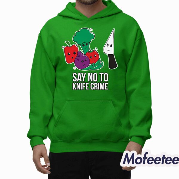 Say No To Knife Crime Shirt