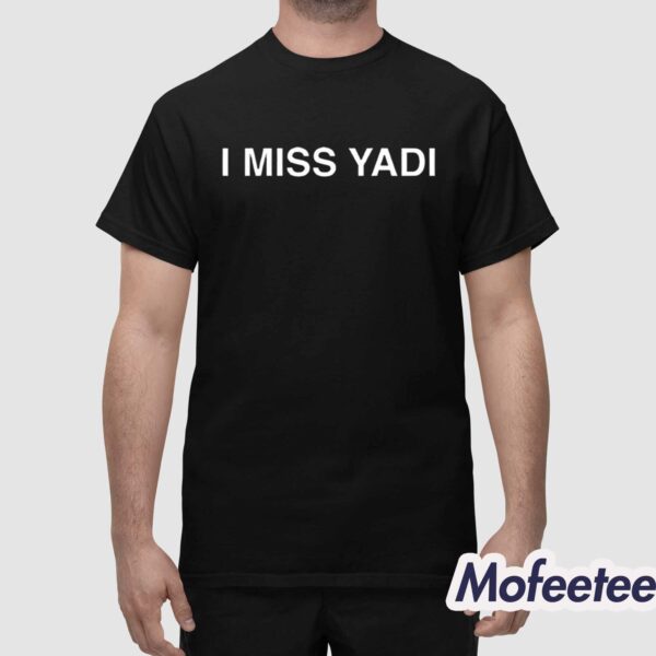 St Louis Baseball I Miss Yadi Shirt