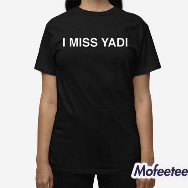 St Louis Baseball I Miss Yadi Shirt