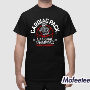 Terry Gannon Cardiac Pack National Champions 1983 Shirt 1