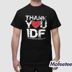 Thank You IDF Shirt 1