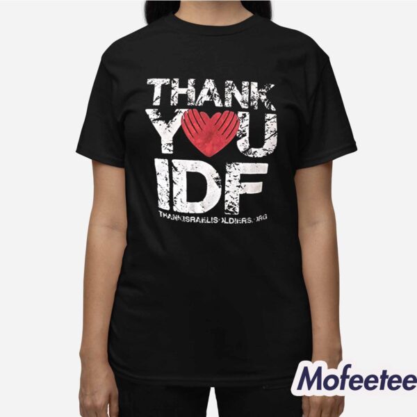 Thank You IDF Shirt