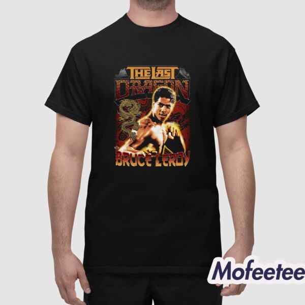 The Last Dragon Bruce Leroy Master Of The Glow Shirt