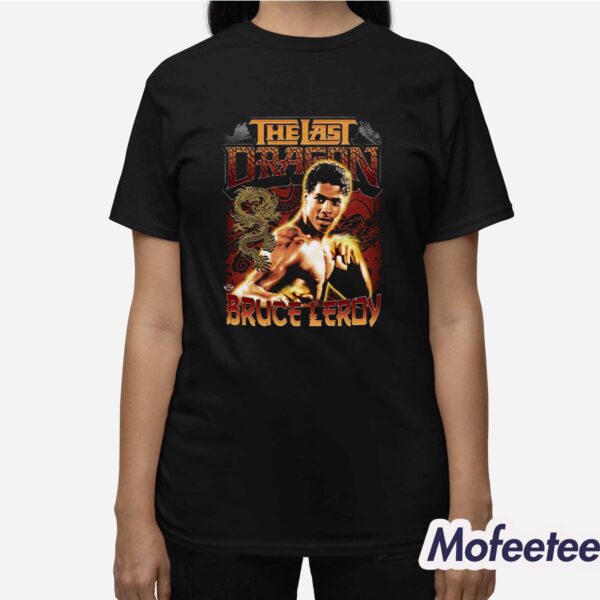 The Last Dragon Bruce Leroy Master Of The Glow Shirt