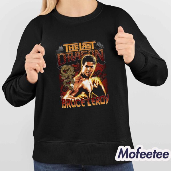 The Last Dragon Bruce Leroy Master Of The Glow Shirt