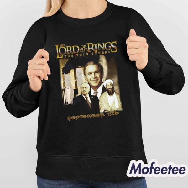 The Lord Of The Rings The Twin Towers September 11th Shirt