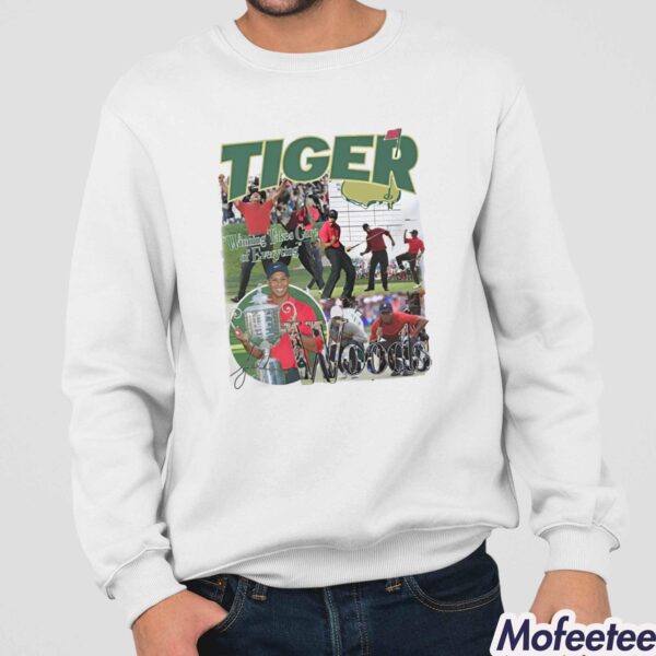 Tiger Woods Golfer Shirt Hoodie
