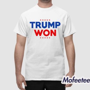 Travis Kelce Trump Won Shirt 1