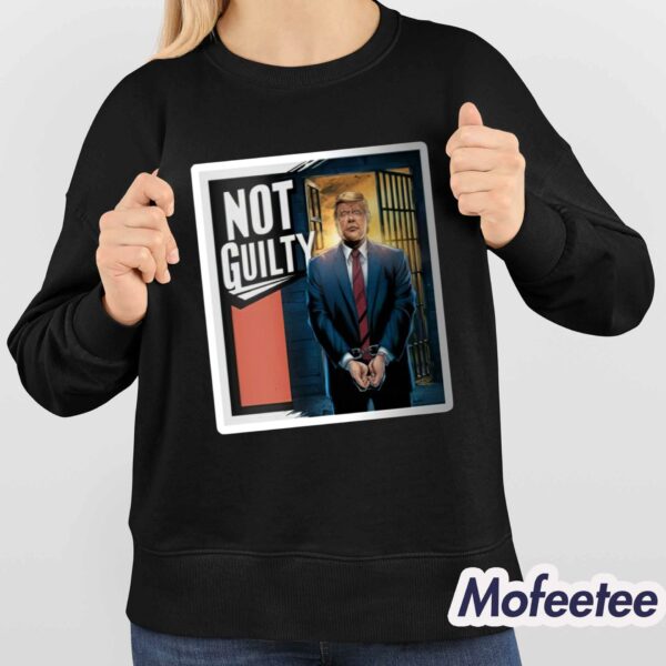 Trump Not Guilty Mugshot Shirt