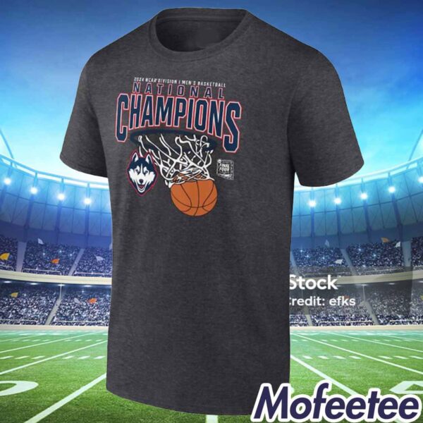 UConn 2024 Men’s Basketball National Champions Final Four Shirt