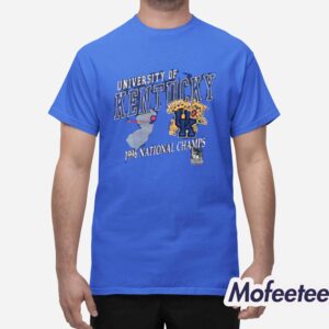 Unversity Of Kentucky 1996 National Champs Shirt 1