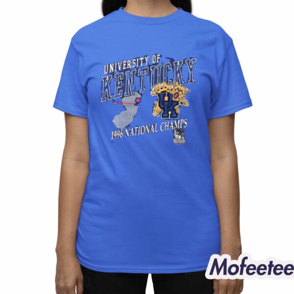 University Of Kentucky 1996 National Champs Shirt