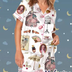 Versailles Marie Antoinette Vintage Pajama Set 1