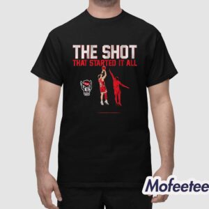 Wolfpack Basketball Michael Oconnell The Shot That Started It All Shirt 1