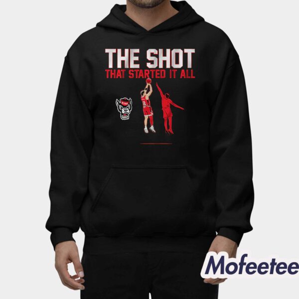 Wolfpack Basketball Michael O’connell The Shot That Started It All Shirt