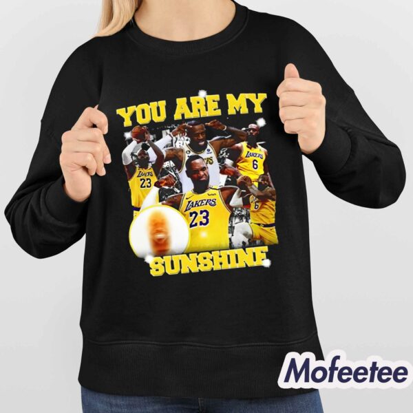 You Are My Sunshine Lebron James Shirt