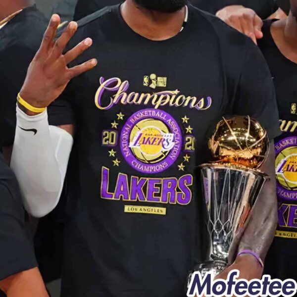 2020 Lakers National Basketball Association Champions Shirt