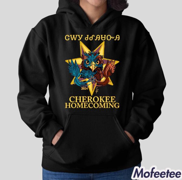 2024 Cherokee Homecoming Shirt Hoodie