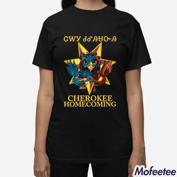 2024 Cherokee Homecoming Shirt Hoodie