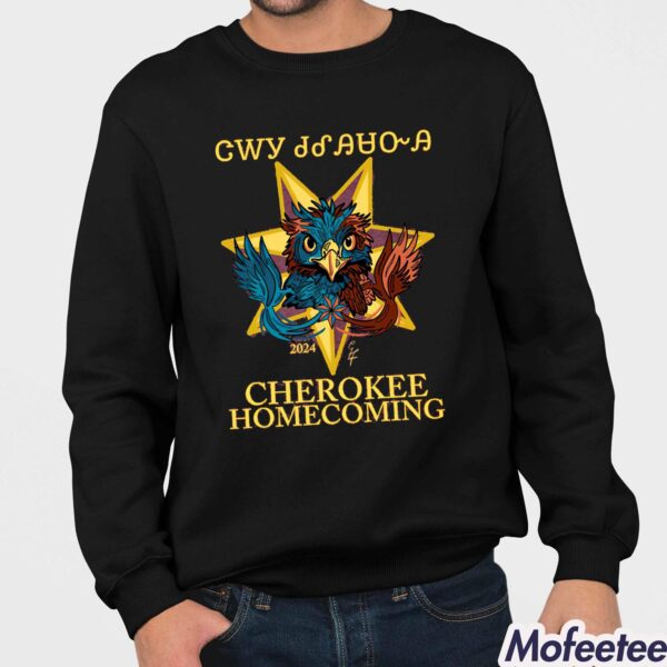 2024 Cherokee Homecoming Shirt Hoodie