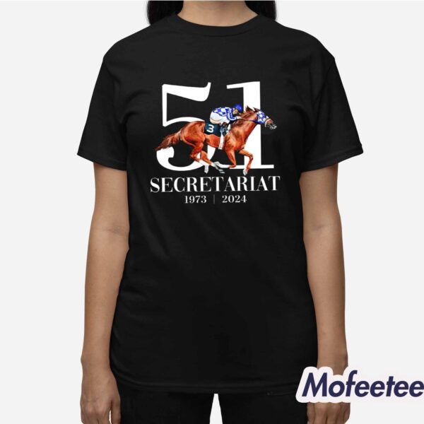 51 Secretariat 1973-2024 Shirt