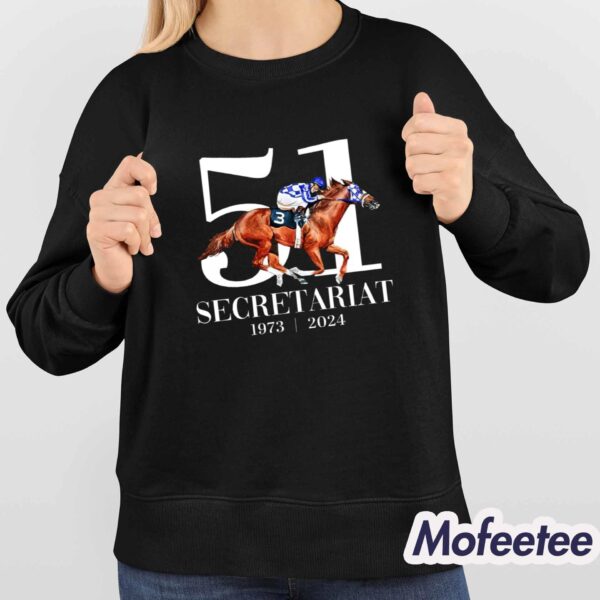 51 Secretariat 1973-2024 Shirt