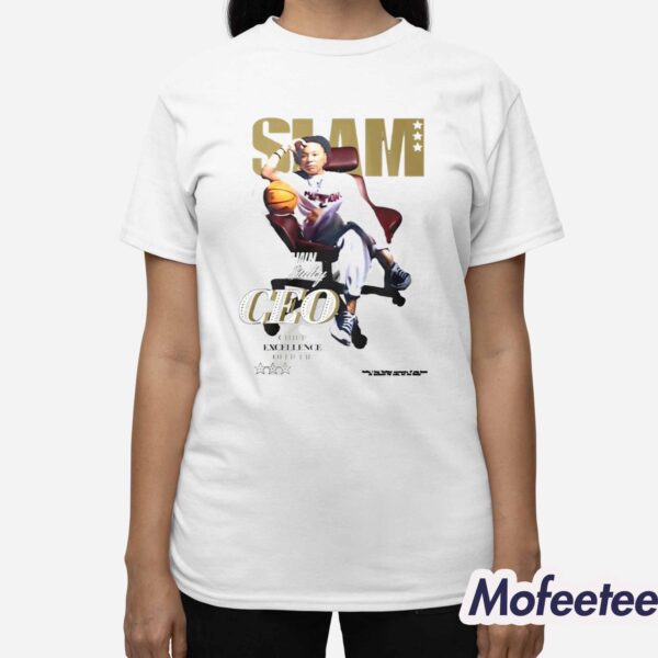 A’ja Wilson Dawn Staley’s SLAM Ceo Chief Excellence Officer Shirt