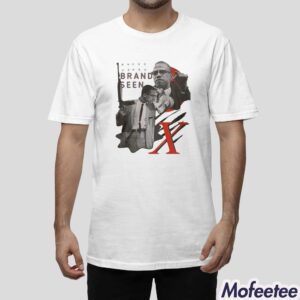 Anthony Edwards Brand Seen Malcom X By Any Means Shirt 1