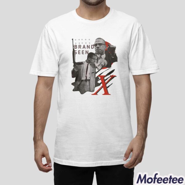 Anthony Edwards Brand Seen Malcolm X By Any Means Shirt