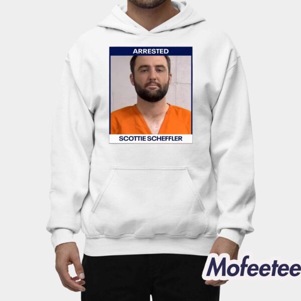 Arrested Scottie Scheffler Mugshot Shirt