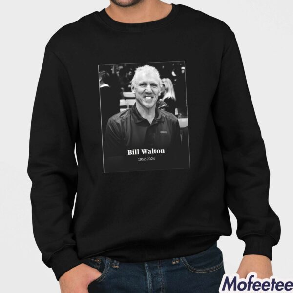 Bill Walton 1952-2024 Rip Shirt