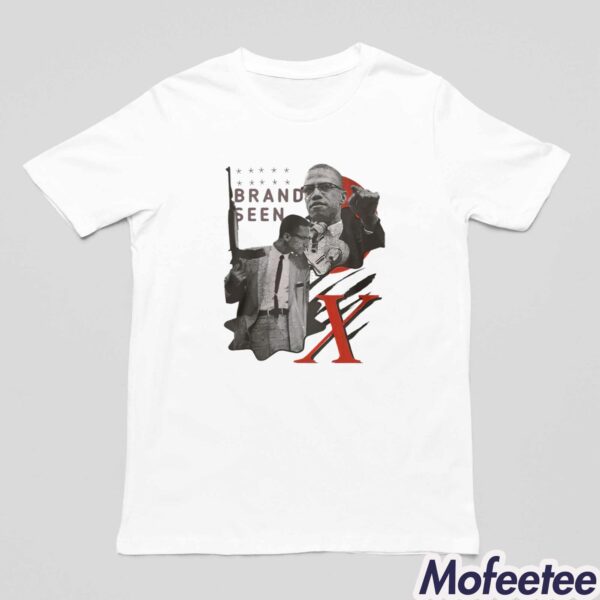 Brand Seen Malcolm X By Any Means Anthony Edwards Shirt