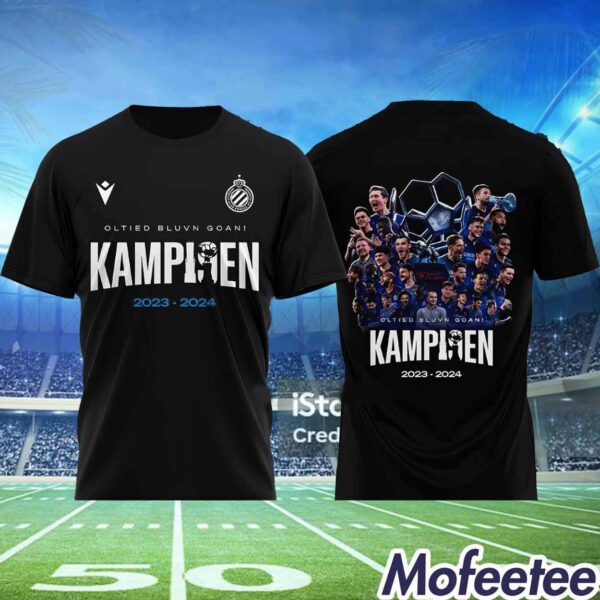 Brugge KV Oltied Bluvn Goan Kampioen 2023-2024 Shirt