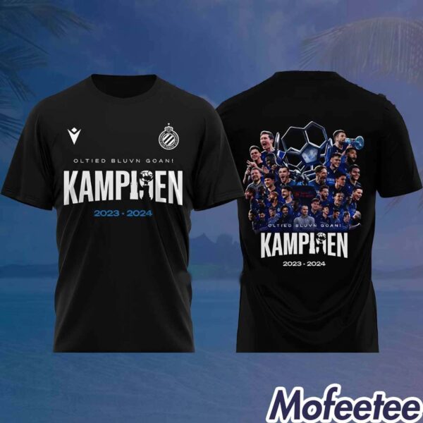 Brugge KV Oltied Bluvn Goan Kampioen 2023-2024 Shirt