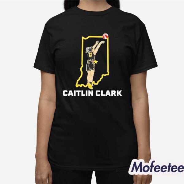 Caitlin Clark State Star Indiana Basketball Shirt