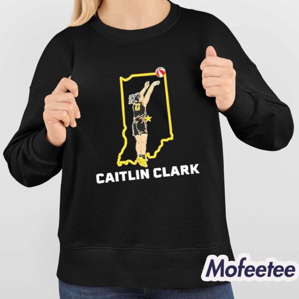 Caitlin Clark State Star Indiana Basketball Shirt