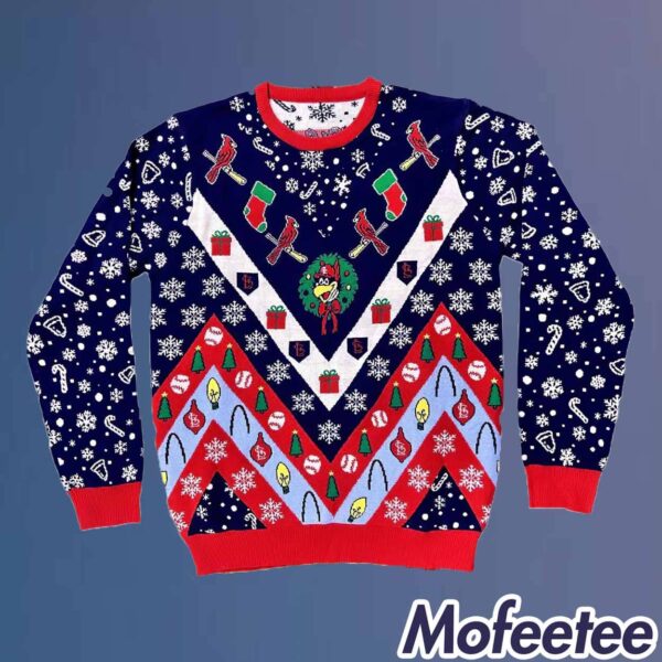Cardinals Christmas Sweater 2024 Giveaway