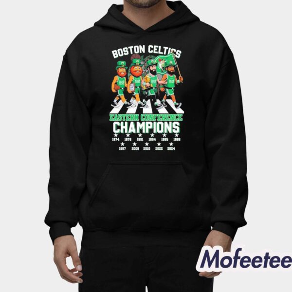 Celtics 11 Time Eastern Conference Champions Shirt Hoodie