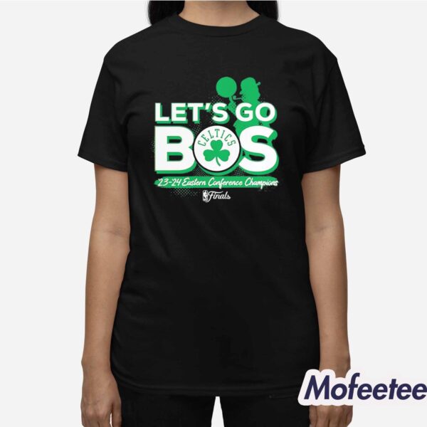 Celtics 2024 Eastern Conference Champions Layup Drill Shirt