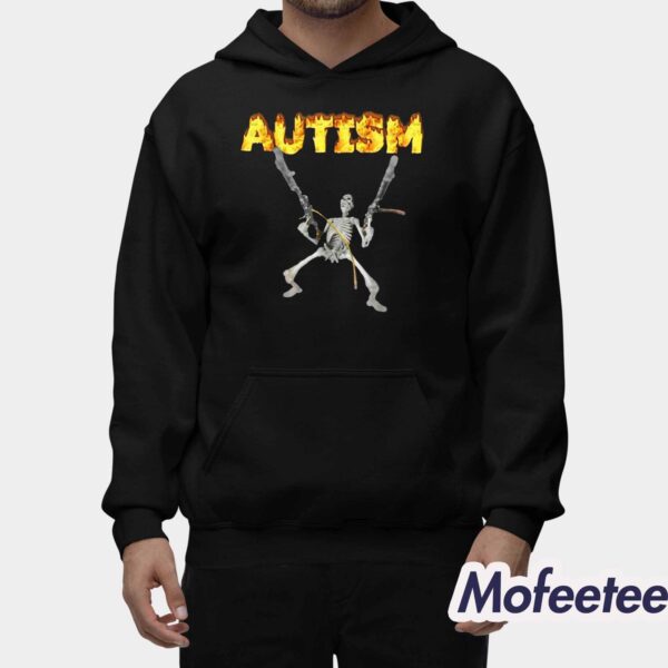 Cera Gibson Autism Skeleton Meme Shirt