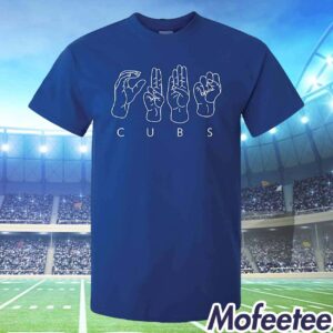 Cubs Deaf Inclusive Night Shirt 2024 Giveaway 1