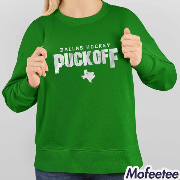 Dallas Hockey Puck Off Shirt
