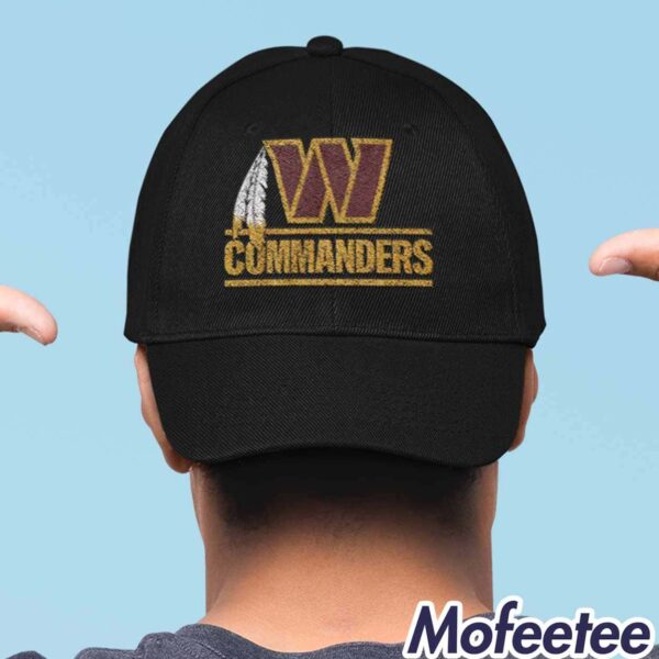 Dan Quinn Commanders Feather Hat