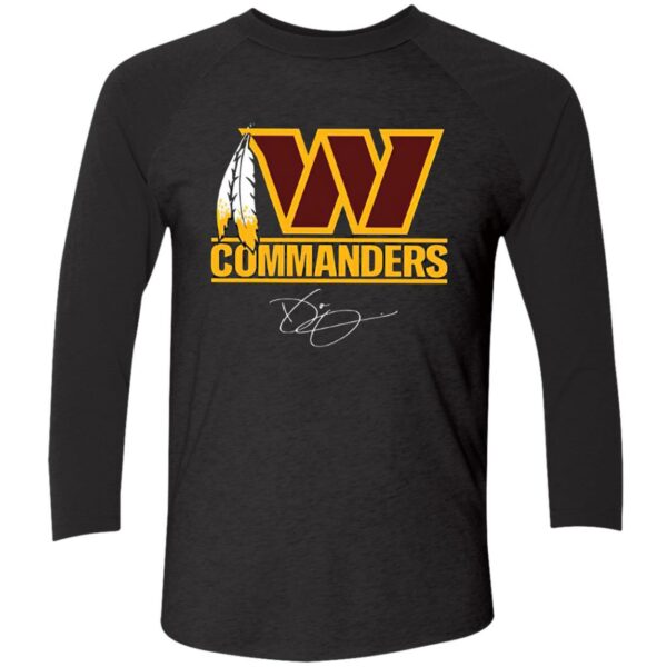 Dan Quinn Commanders Feather Signature Shirt